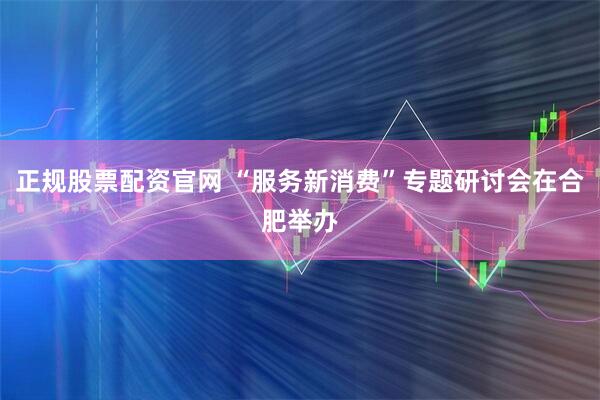 正规股票配资官网 “服务新消费”专题研讨会在合肥举办